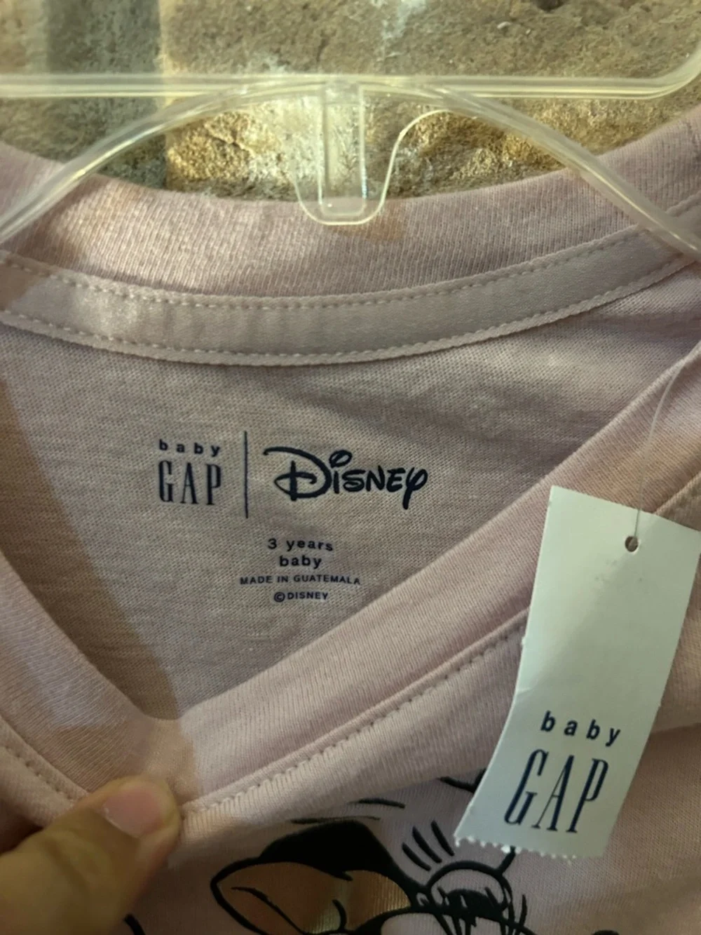 babyGap Pink Minnie Mouse Long-Sleeve Top for Kids. New with tag.